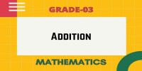 Addition class 3 mathematics