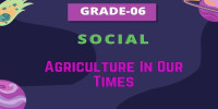 Agriculture in Our Times Class 6 Social 
