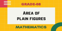 Area of plain figures class 8 mathematics