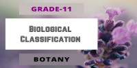 Biological Classification Class 11 Botany