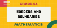 Borders and boundaries class 4 mathematics