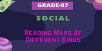 Ch 1 Reading Maps of Different kinds Class 7 social studies
