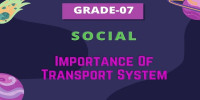 Ch 10 Importance of Transport System Class 7 Social studies