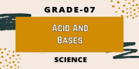 Chapter 2 Acid and bases Class 7 science