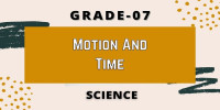 Chapter 4 Motion and time Class 7 Science