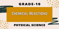 Chemical Reactions class 10 physical science