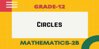 Circles Class 12 Mathematics 2B