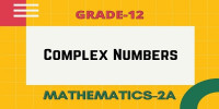 Complex Numbers class 12 mathematics 2A  