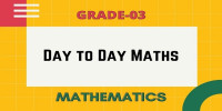 Day to day class 3 mathematics