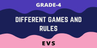 DIFFERENT GAMES AND RULES