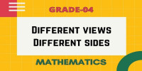 Different views different sides class 4 mathematics