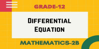 Differential Equation Class 12 Mathematics 2B  Ex 2