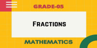 Fractions class 5 mathematics