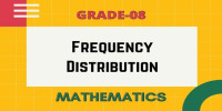 Frequency distribution class 8 mathematics