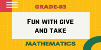 Fun with give and take class 3 mathematics