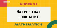 Halves that look alike class 4 mathematics