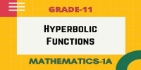 Hyperbolic functions