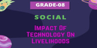 Impact of Technology on Livelihoods class 8 social