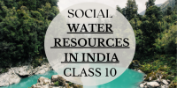 Indian rivers and water resources