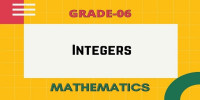 Integers unit 6 class 6 mathematics