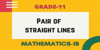 Introduction to pair of straight lines