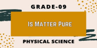 Is matter pure class 9 physical science