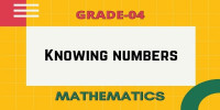 Knowing numbers class 4 mathematics