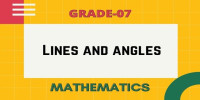 Lines and Angles class 7 Mathematics