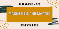 Magnetism And Matter Class 12 Physics 