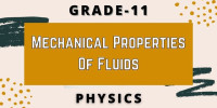 Mechanical Properties Of Fluids Class 11