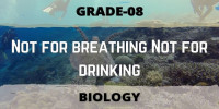 Not for breathing Not for drinking class 8 Biological science