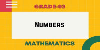 Numbers class 3 mathematics