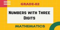 Numbers with three digits class 2 mathematics