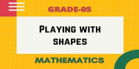 Playing with shapes class 5 mathematics