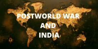 Post world war and India