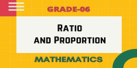 Ratio and Proportions chapter 11 class 6 Mathematics