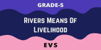 Rivers Means Of Livelihood