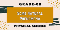 Some Natural Phenomena Class 8 Science