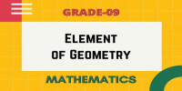 The elements of geometry 9 class mathematics