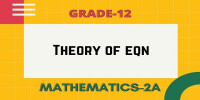 Theory of equation Class 12 Mathematics 2A