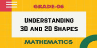 Understanding 3D and 2D shapes 1 class 6 mathematics