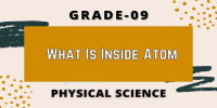 What is inside atom class 9 physical science