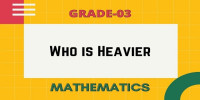 Who is heavier class 3 mathematics